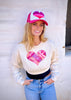 Heart Hoodie - Cropped Sweatshirt