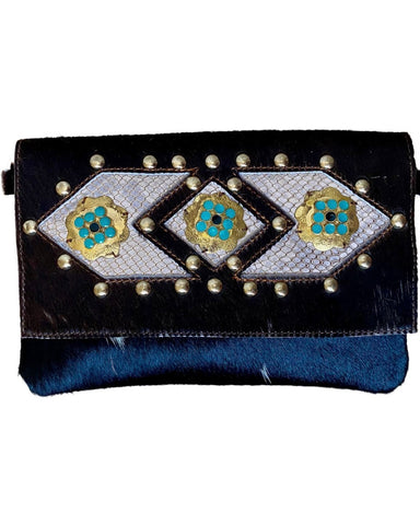 BG501 - Cotton Zipper Clutch