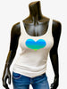 Heart Tank - White Classic Fit