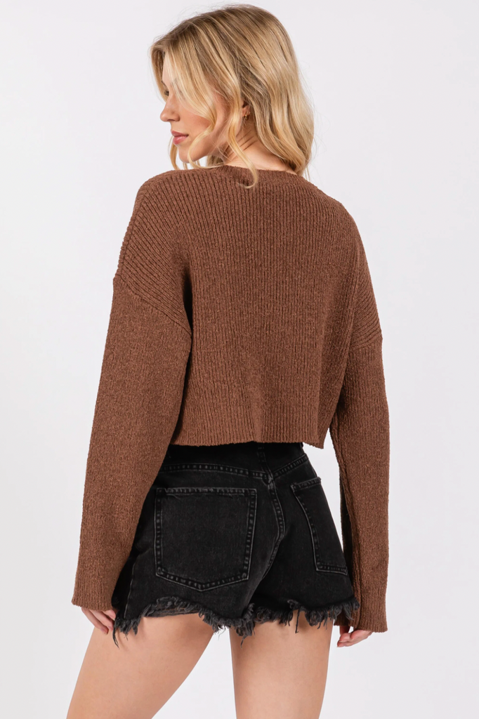 D2712 - Cropped Sweater