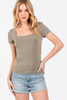 D2715 - Scoop Neck Tee