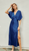 D2729 - Satin Maxi Dress